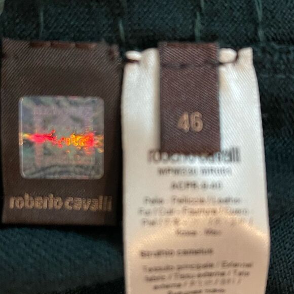 Roberto Cavalli Cardigan with large sequin and feather detail. Size 46 US 10-12 - Picture 7 of 10